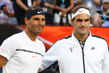 Rafael Nadal et Roger Federer - crédits : Clive Brunskill/ Getty Images