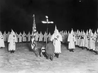 Rassemblement du Ku Klux Klan - crédits : © Jack Benton/ Archive Photos/ Getty Images