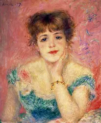 <em>Portrait de Jeanne Samary</em>, tableau d'Auguste Renoir - crédits : Sergio Anelli/ Electa/ Mondadori Portfolio/ Getty Images
