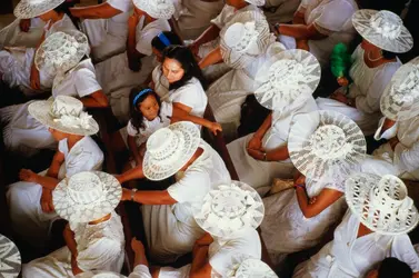 Culte chrétien en Polynésie française - crédits : Paul Chesley/ Stone/ Getty Images