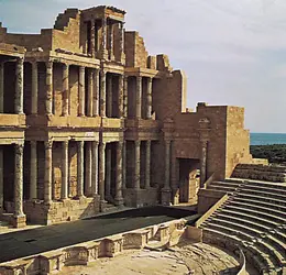 Amphithéâtre romain, Libye - crédits : © Ray Manley—Shostal