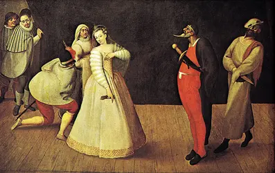 Commedia dell'arte - crédits : © Giraudon/ Art Resource, New York