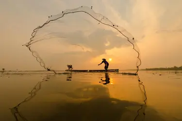 Pêcheur en Asie - crédits : © Sutiporn Somnam/ Moment/ Getty Images