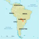 Paraguay : carte de situation - crédits : Encyclopædia Universalis France