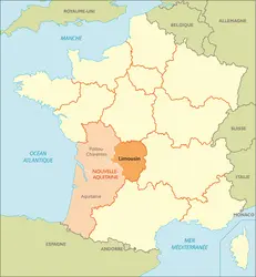 Ancienne région Limousin - crédits : © Encyclopædia Universalis France