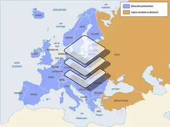 Évolution politique de l’Europe dans l’entre-deux-guerres - crédits : © Encyclopædia Universalis France