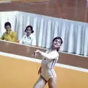 Nadia Comaneci - crédits : Allsport/Getty Images