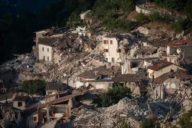 Séisme en Italie, 2016 - crédits : © Ivan Romano/ Pacific Press/ LightRocket/ Getty Images