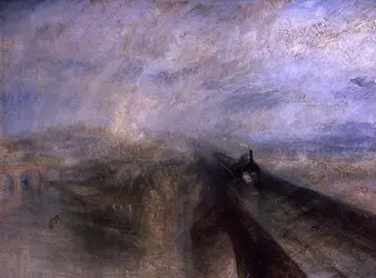 Pluie, vapeur et vitesse, J.M.W. Turner - crédits :  Bridgeman Images 