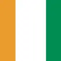 Côte d'Ivoire : drapeau - crédits : Encyclopædia Universalis France