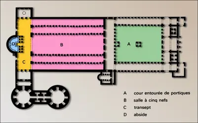 Plan de Saint-Pierre de Rome, Italie - crédits : Encyclopædia Universalis France