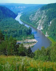 Fleuve Belaïa - crédits : © Igor Shpilenok/Nature Picture Library