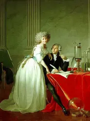 <it>Antoine Laurent Lavoisier et son épouse Marie-Anne Pierrette</it>, peinture de J. L. David - crédits : Erich Lessing/ AKG-images