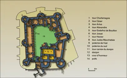 Château fort de Pierrefonds - crédits : Encyclopædia Universalis France