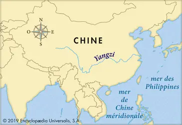 Yangzi, fleuve - crédits : © Encyclopædia Universalis France