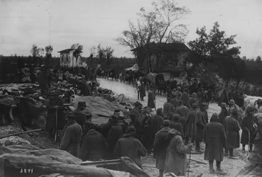 Bataille de Caporetto, 1917 - crédits : Hulton Archive/ Getty Images