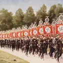 Défilé nazi, 1933 - crédits : Hulton Archive/ Getty Images