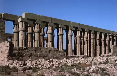 Colonnes, Louxor, Égypte - crédits :  Bridgeman Images 