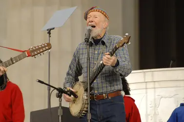 Pete Seeger - crédits : D. L. Morgan/ U.S. Department of Defense