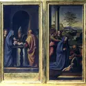 La Circoncision (à gauche) et La Nativité (à droite), Fra Bartolomeo della Porta - crédits :  Bridgeman Images 