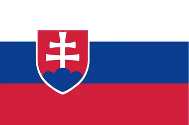 Slovaquie : drapeau - crédits : Encyclopædia Universalis France
