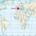 Nouvelle-Calédonie : carte de situation - crédits : © Encyclopædia Universalis France