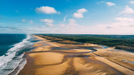 Littoral landais - crédits : © Sébastien Chebassier/ Dpt40