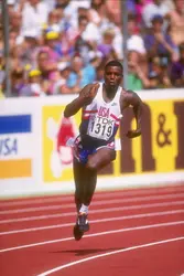 Carl Lewis - crédits : Gray Mortimore/ Getty Images