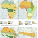 Biogéographie de l'Afrique - crédits : Encyclopædia Universalis France