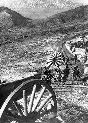 Invasion de la Mandchourie par les Japonais, 1931 - crédits : Keystone/ Getty Images