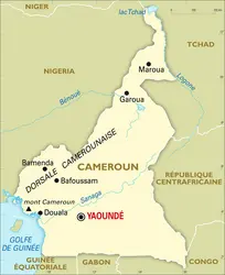 Cameroun : carte générale - crédits : Encyclopædia Universalis France