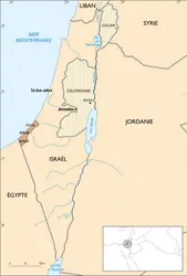 Bande de Gaza - crédits : © Encyclopædia Universalis France