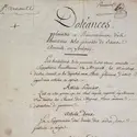 Cahier de doléances - crédits : © Archives départementales de Seine-et-Oise