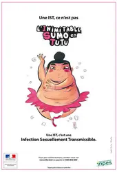 Affiche de sensibilisation aux infections sexuellement transmissibles - crédits : © INPES/ Service de presse/ D.R.