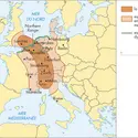Mégalopole européenne - crédits : © Encyclopædia Universalis France