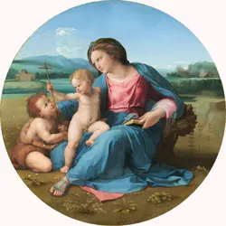 <em>La Madone d’Alba</em>, Raphaël - crédits : Courtesy National Gallery of Art, Washington