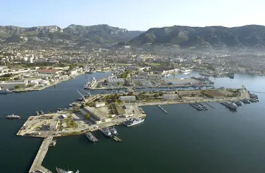 Port de Toulon, Var - crédits : © Éric Estrade/ AFP