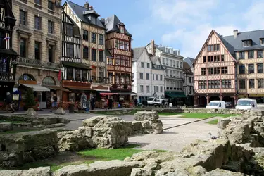Place du Vieux-Marché, Rouen - crédits : © Katarzyna Mazurowska/ Shutterstock