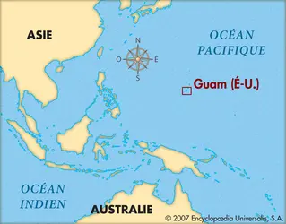 Île de Guam - crédits : © Encyclopædia Universalis France
