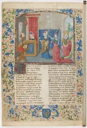 La Cité des dames, de Cristine de Pizan - crédits : © BnF - Département des Manuscrits Français 1177 ; cote : btv1b84497026_10