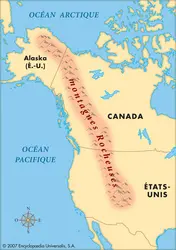 Montagnes Rocheuses - crédits : © Encyclopædia Universalis France