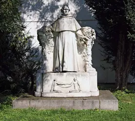 Statue de Gregor Mendel, Brno, Slovaquie - crédits : © T. Hajek/ Fotolia