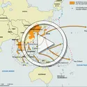 La guerre dans le Pacifique, Seconde Guerre mondiale - crédits : Encyclopædia Universalis France