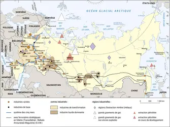 Russie : industrie - crédits : Encyclopædia Universalis France