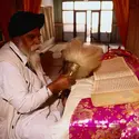 Livre saint des sikhs - crédits : © 	Richard I'Anson/ The Image Bank Unreleased/ Getty Images