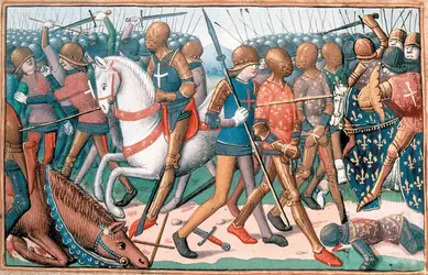 Bataille d'Azincourt, 1415 - crédits : © AKG-images