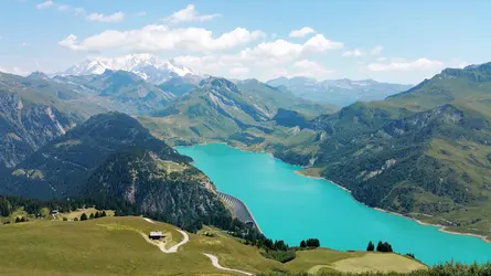 Lac de Roselend, Savoie - crédits : © SavoieMontBlanc-Lacombe