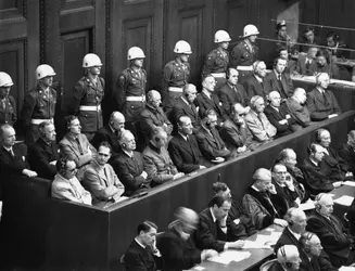 Procès de Nuremberg, 1946 - crédits : Fred Ramage/ Getty Images