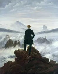 Voyageur contemplant une mer de nuages, C.D. Friedrich - crédits : Bridgeman Images