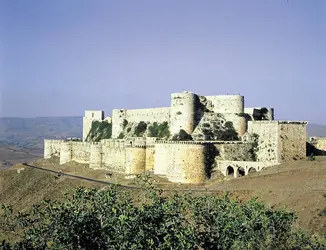 Krak des chevaliers, Syrie - crédits : © Spectrum Colour Library/Heritage-Images